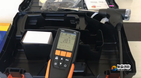 消防安全評估-煙氣分析儀的操作使用